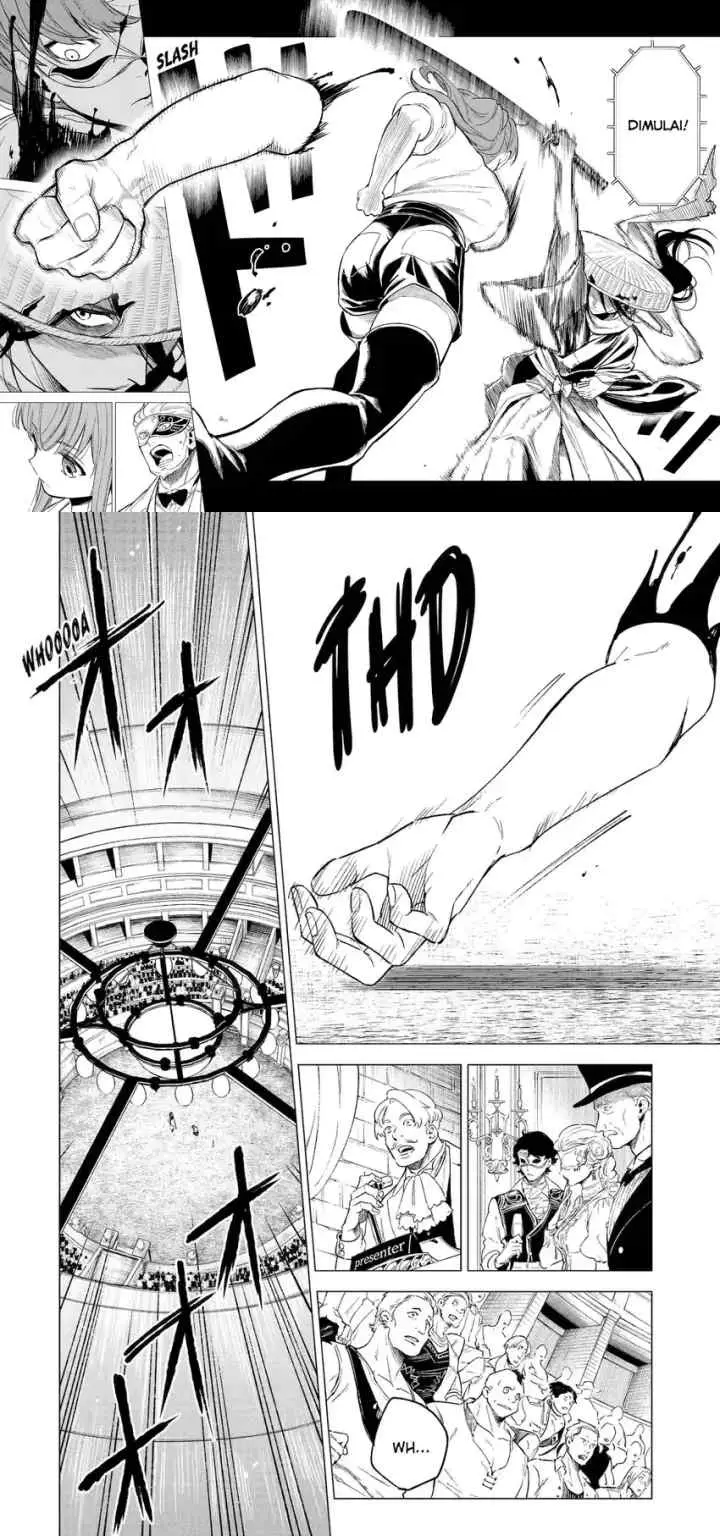 Kyouran Reijou Nia Liston: Byoujaku Reijou ni Tensei shita Kamigoroshi no Bujin no Karei Naru Musouroku chapter 9 halaman 5