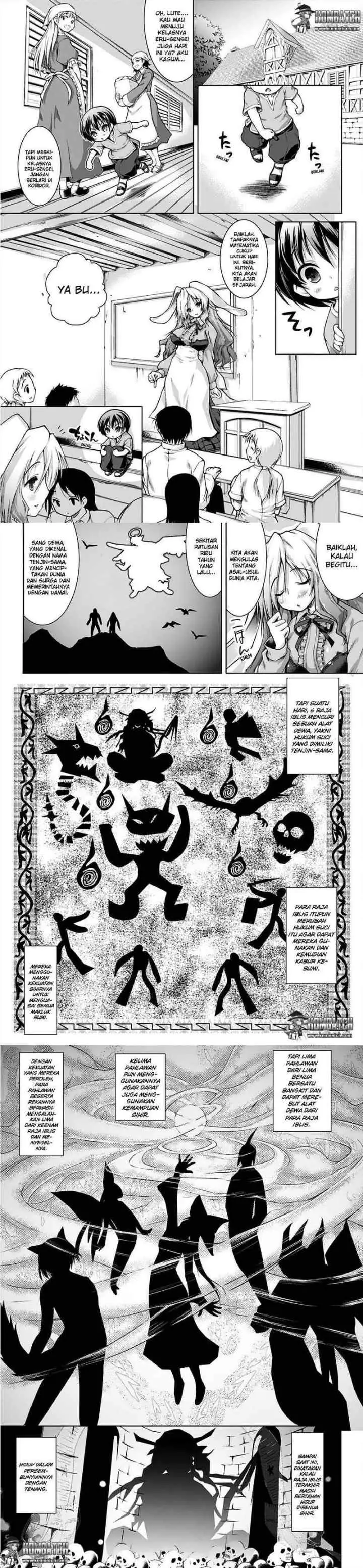 Gunota ga Mahou Sekai ni Tensei Shitara, Gendai Heiki de Guntai Harem o Tsukucchaimashita!? chapter 1 halaman 13