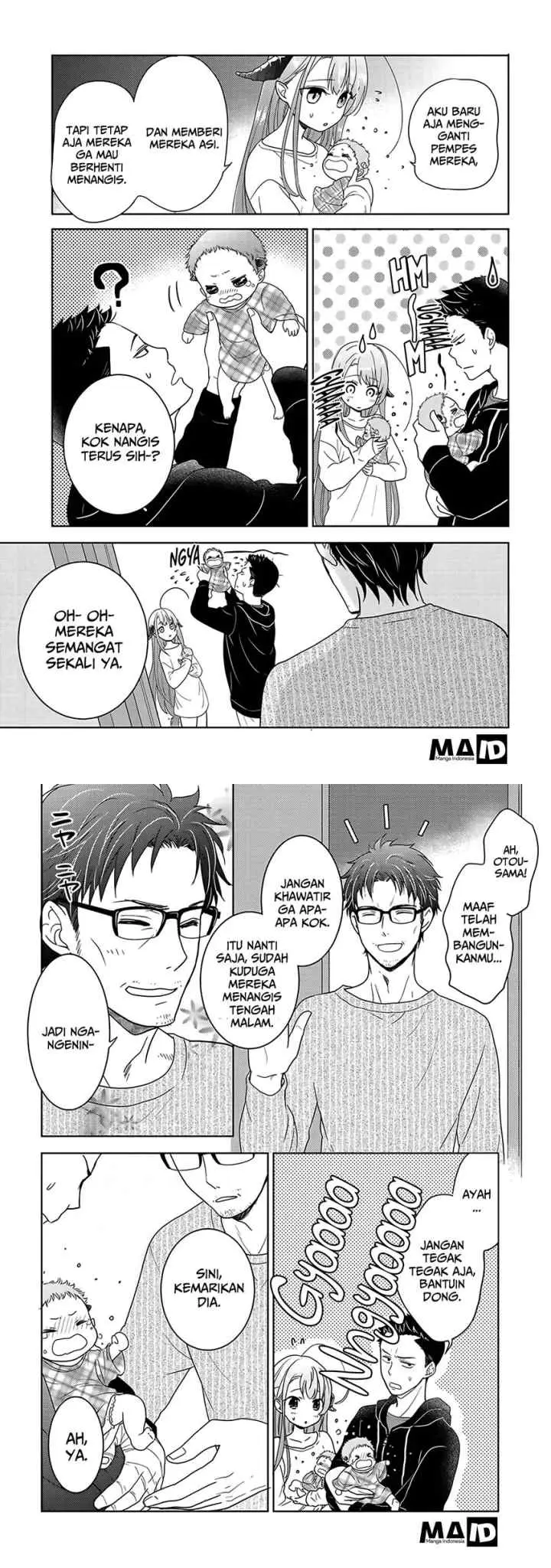 Kitaku Tochuu de Yome to Musume ga Dekita n dakedo Dragon datta chapter 4 halaman 4