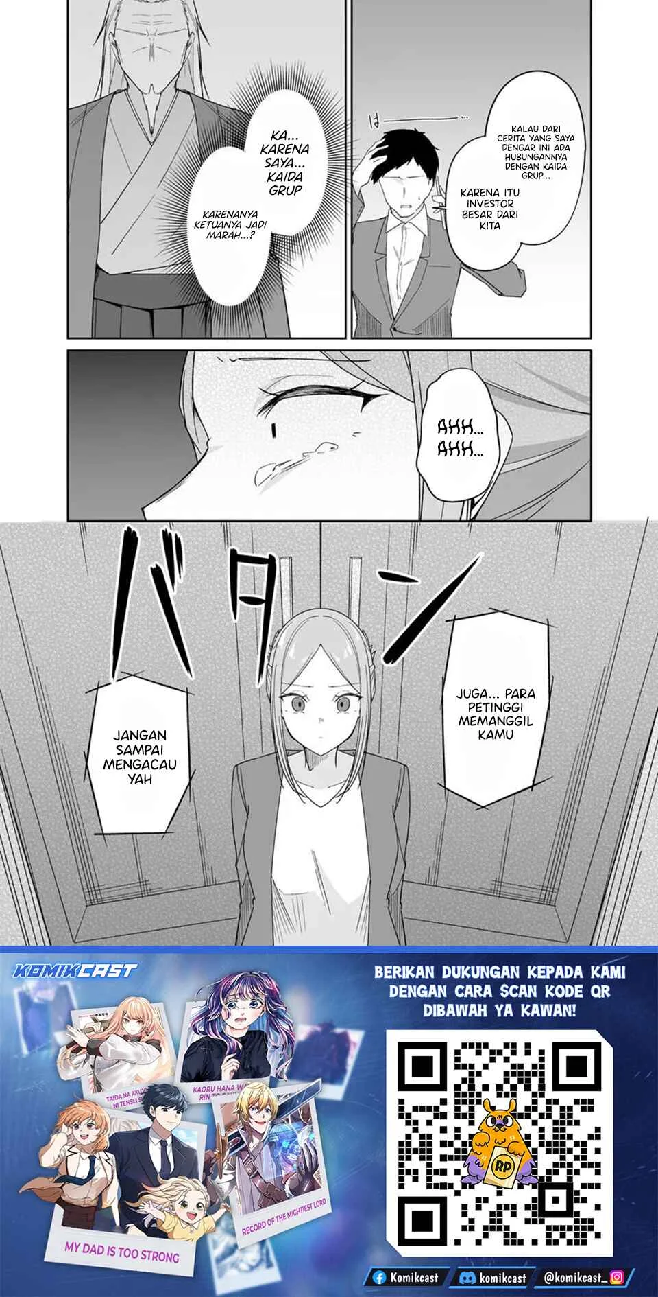 Madogiwa henshuu to baka ni sareta ore ga, futago JK to doukyo suru koto ni natta chapter 13.1 halaman 14