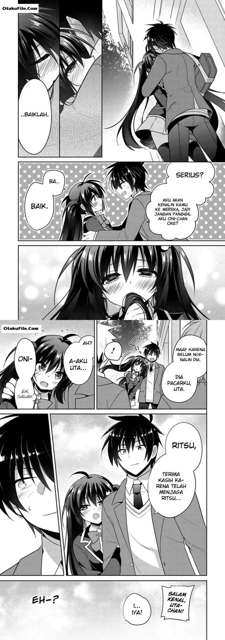 Siscon Ani to Brocon Imouto ga Shoujiki ni Nattara chapter 1 halaman 16