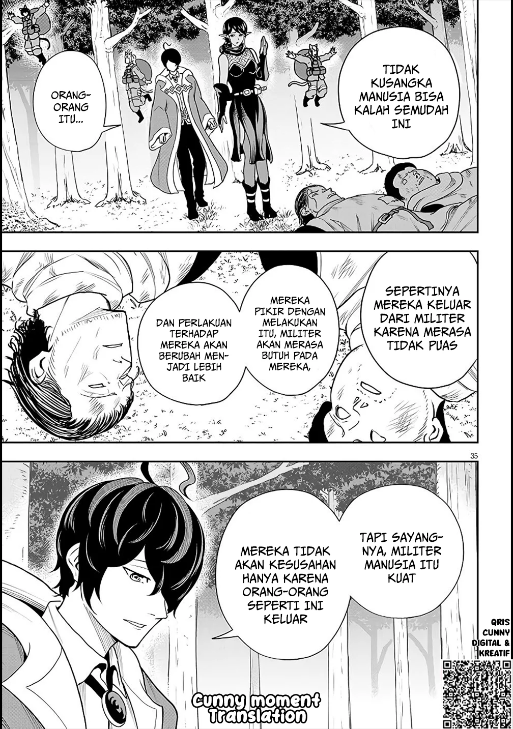 Eiyuu Onna Kishi ni Yuunou to Bareta Ore no Bijin Harem Kishidan: Gaikaku Hikume no Kijutsu Kishidan chapter 5 halaman 39