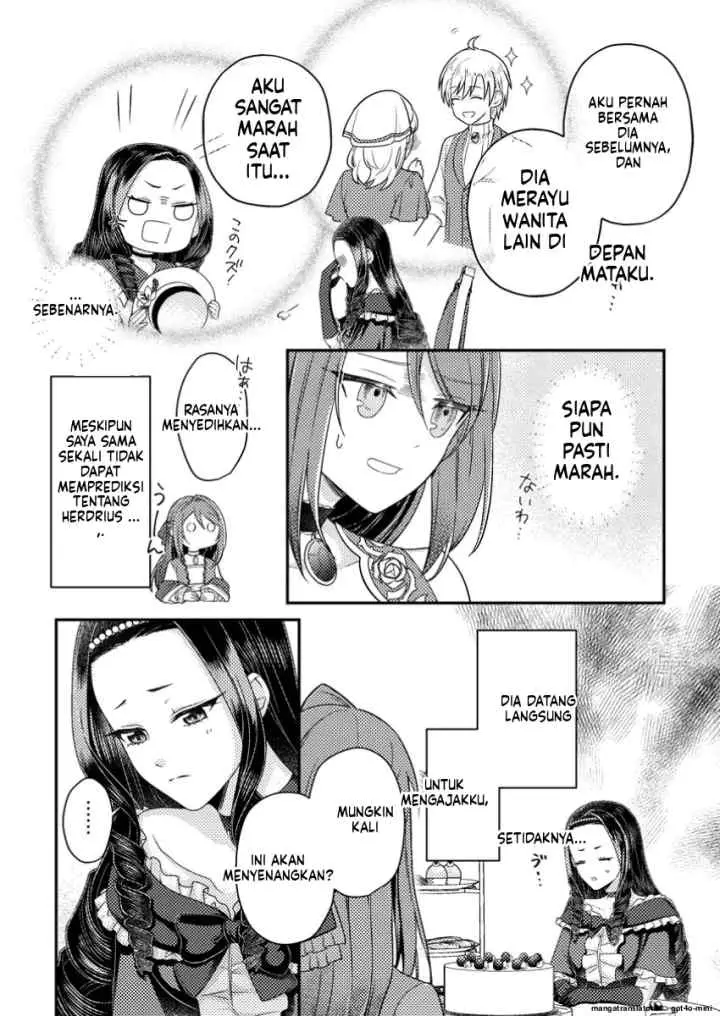 Heroine ga Kuru Mae ni Ninshin shimashita ~Tsunda Hazu no Akuyaku Reijou desuga, Douyara Chigau youdesu~ chapter 5.2 halaman 8
