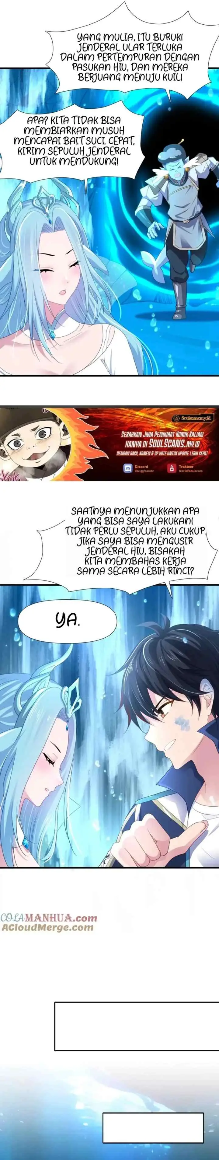 After Merging With the Goddess, I Am Invincible chapter 70 halaman 6