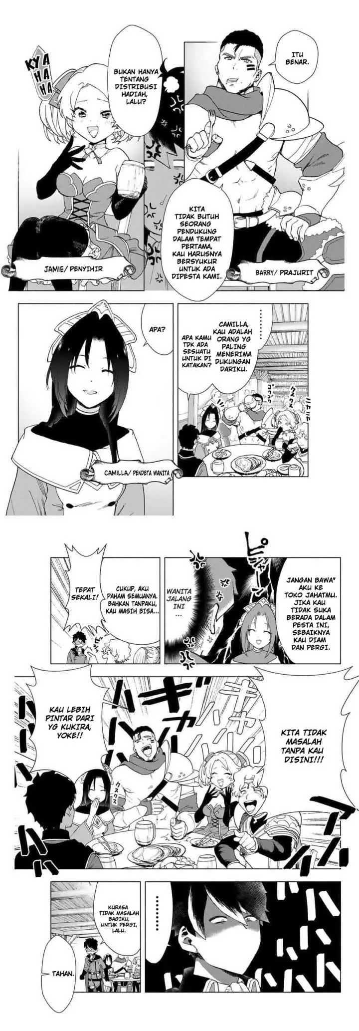 A Rank Party wo Ridatsu Shita Ore wa, Moto Oshiego Tachi to Meikyuu Shinbu wo Mezasu chapter 1 halaman 4