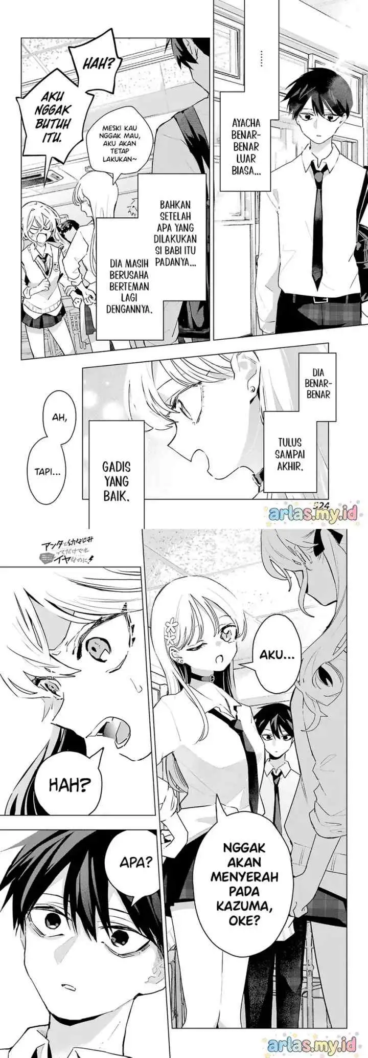 Anta to Osananajimitte dake demo Iyananoni! ~Zekkou kara Hajimaru S-kyuu Bishoujo to no Gakuen Nariagari Seikatsu~ chapter 10 halaman 9