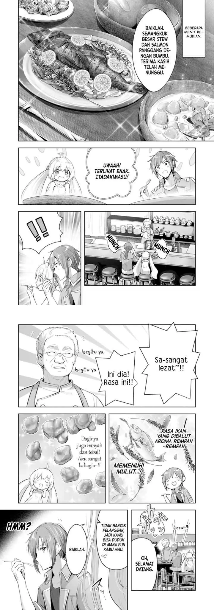 Uketsukejo ni Kokuhaku Shitakute Girudo ni Kayoitsumetara Eiyu ni Natteta chapter 5 halaman 7