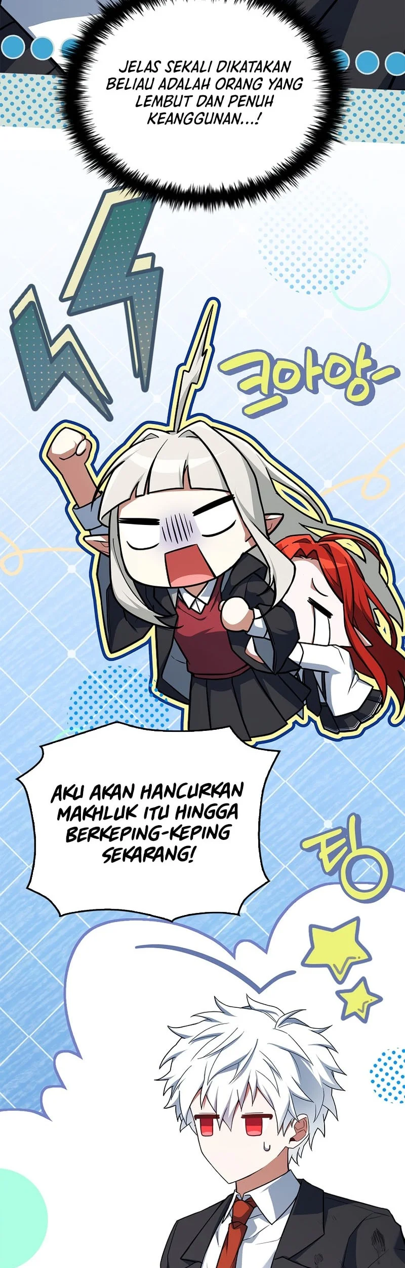 The Legendary Hero Is An Academy Honors Student chapter 85 halaman 96