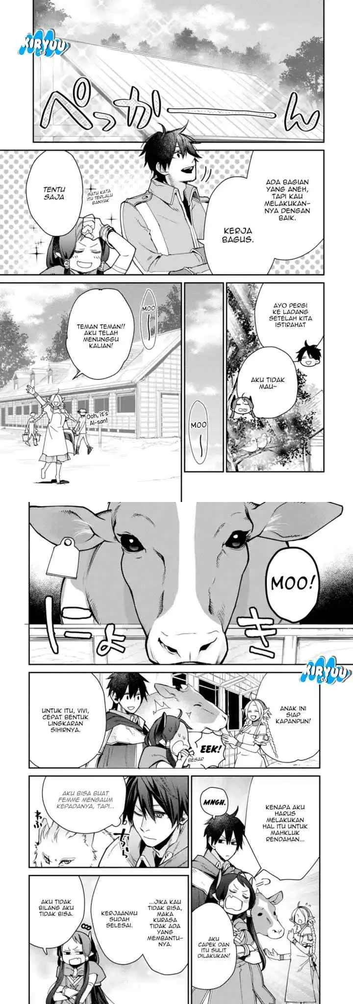 Saikyou no Madoshi. Hisa ni Ya wo Ukete Shimatta no de Inaka no Eihei ni Naru chapter 6 halaman 7