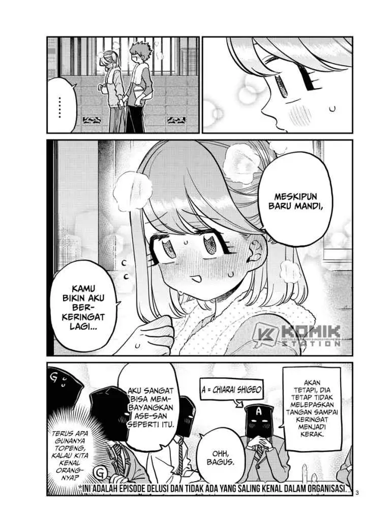Komi-san wa Komyushou Desu chapter 250 halaman 4