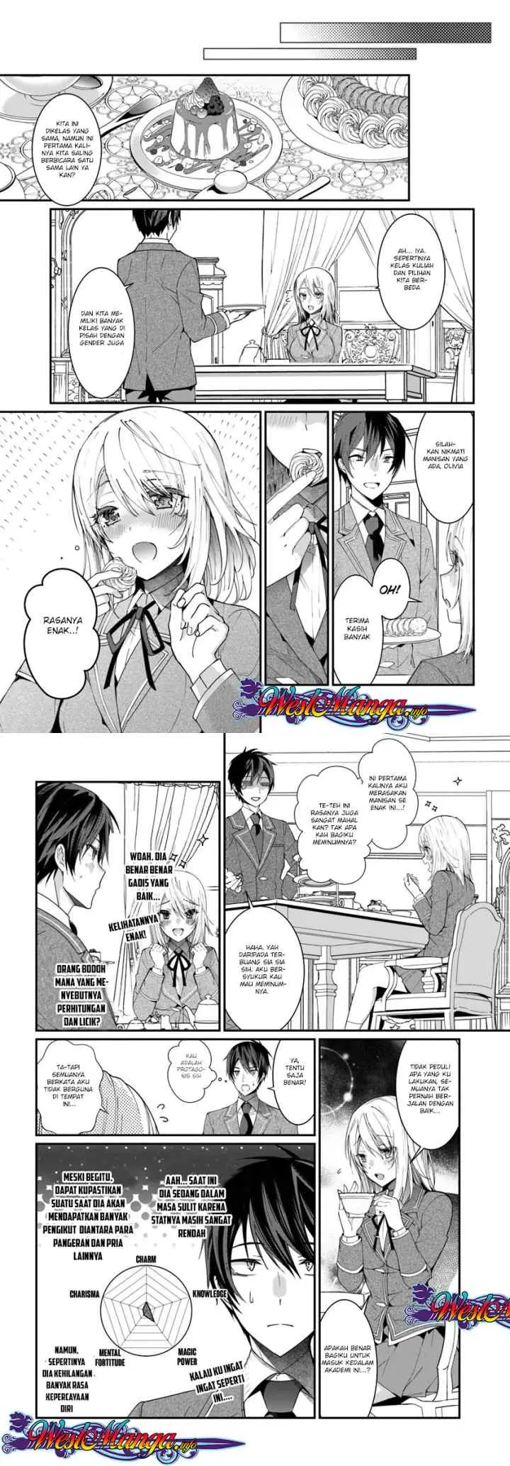 Otome Game Sekai wa Mob ni Kibishii Sekai Desu chapter 5 halaman 12