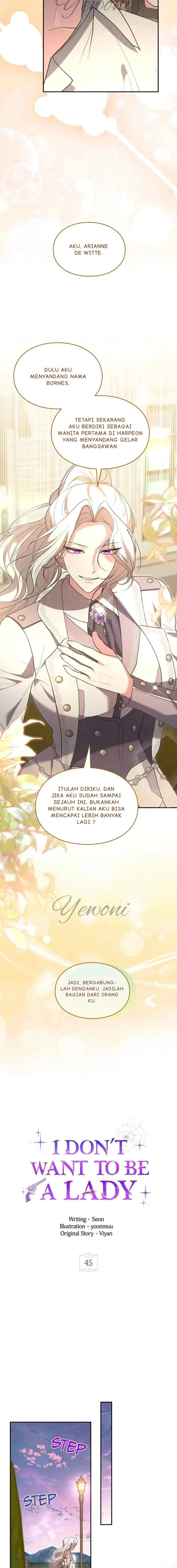I Don't Want to Be a Lady chapter 45 halaman 11
