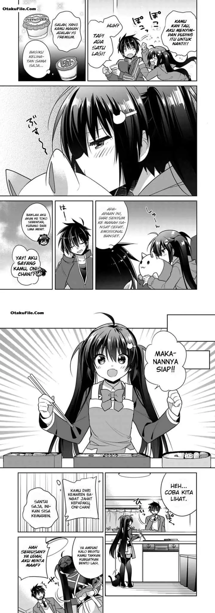 Siscon Ani to Brocon Imouto ga Shoujiki ni Nattara chapter 1 halaman 5