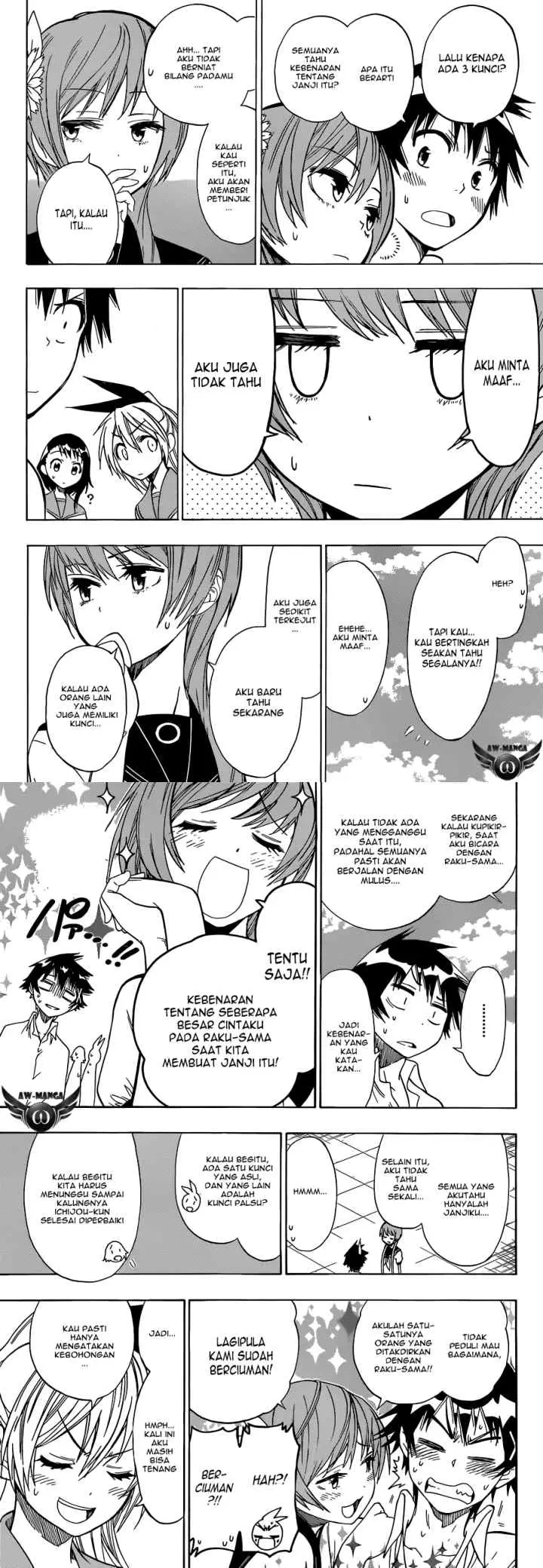 Nisekoi chapter 36 halaman 8