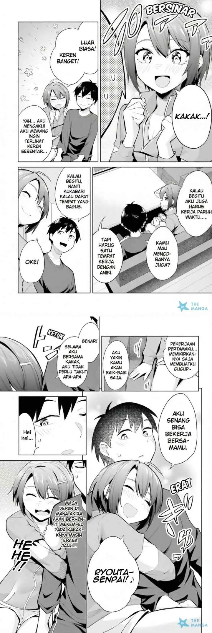 Jitsu wa Gimai (Imouto) deshita. ~Saikin de Kitagiri no Otouto no Kyorikan ga Yatara Chikaiwake~ chapter 18 halaman 15
