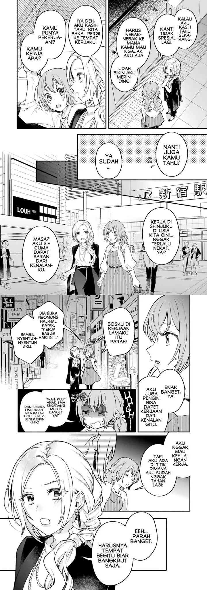Onna Doushi to ka Arienai deshou to Iiharu Onna no ko wo, Hyakunichi kan de Tetteiteki ni Otosu Yuri no Ohanashi chapter 4 halaman 15