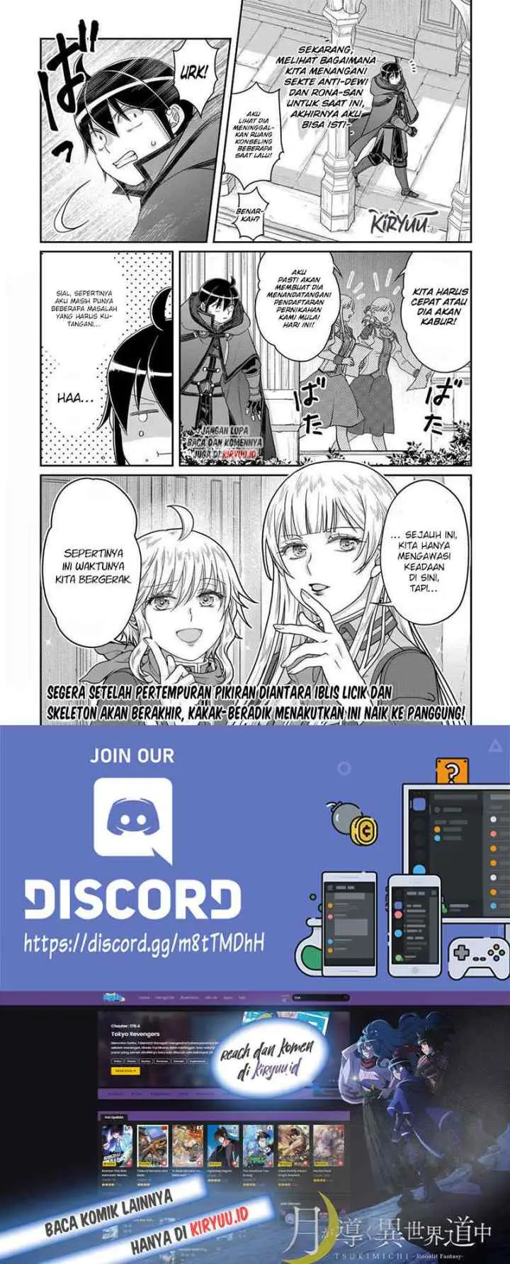 Tsuki ga Michibiku Isekai Douchuu chapter 89 halaman 14