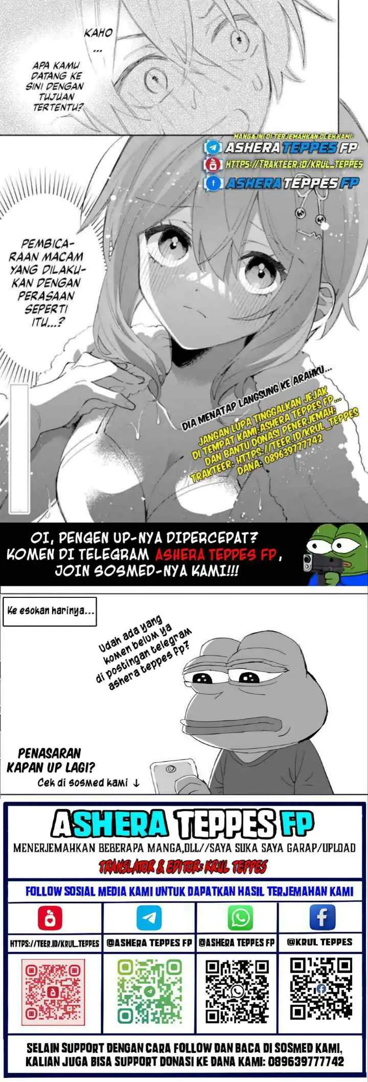 Cool na Megami-sama to Issho ni Sundara, Amayakashi Sugite Ponkotsu ni Shite Shimatta Ken ni Tsuite chapter 19 halaman 18