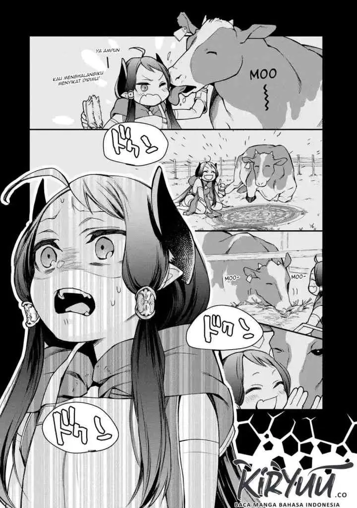 Saikyou no Madoshi. Hisa ni Ya wo Ukete Shimatta no de Inaka no Eihei ni Naru chapter 7.1 halaman 10