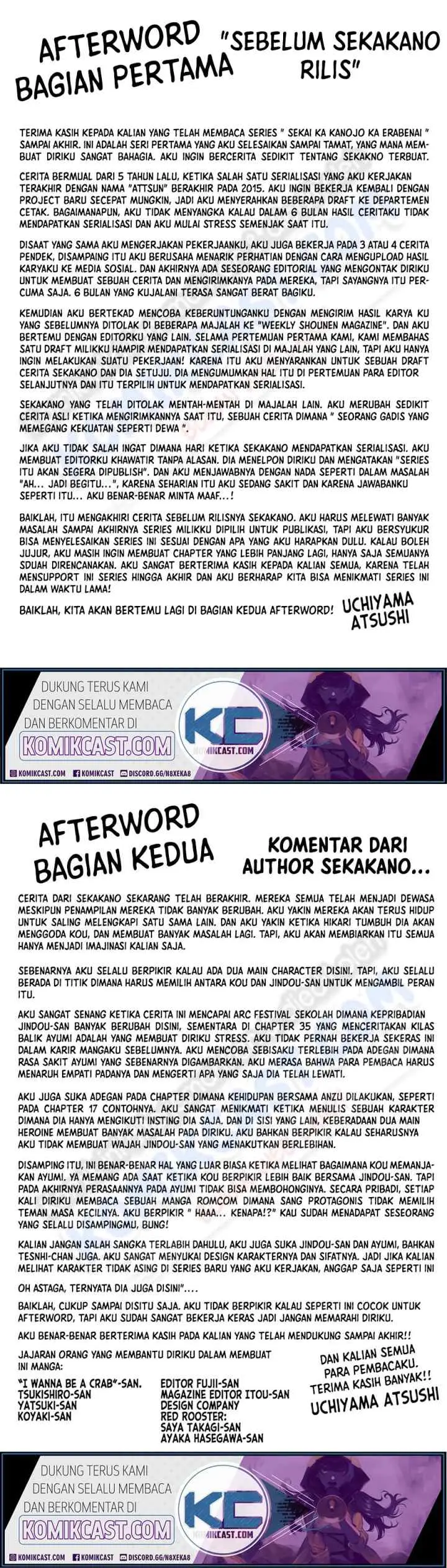 Sekai ka Kanojo ka Erabenai chapter 40.6 halaman 10