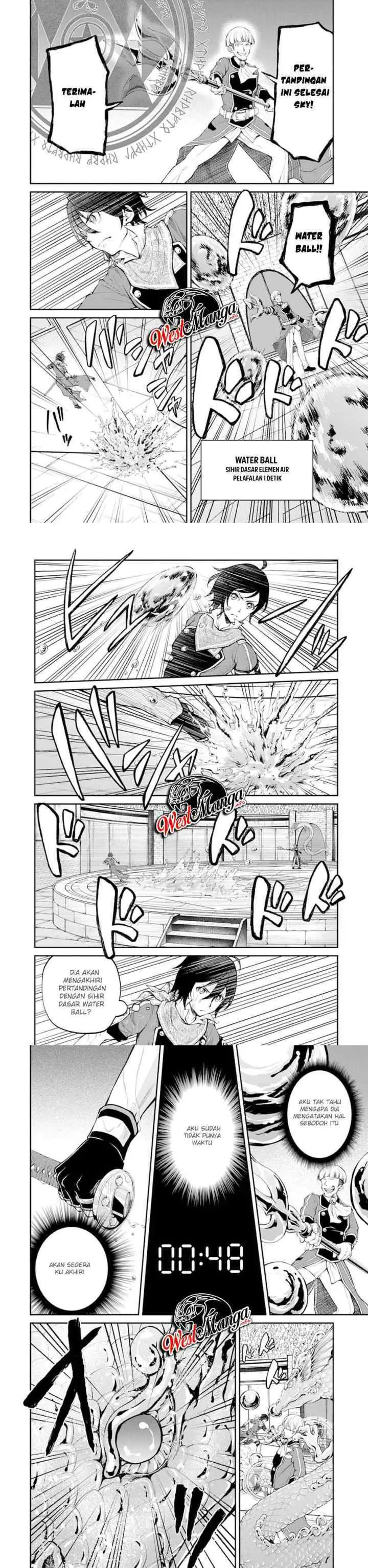 Saisoku Musou No B-Kyuu Mahou Tsukai: Ippatsu Utareru Mae Ni Senpatsu Uchikaesu! chapter 12 halaman 7