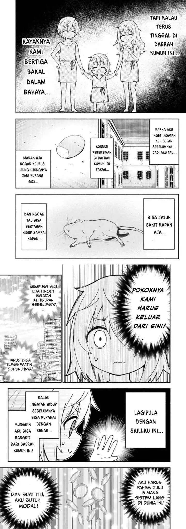 Isekai no Ochibi-chan wa Kyou mo Nanika wo Tsukuri Dasu chapter 1 halaman 14