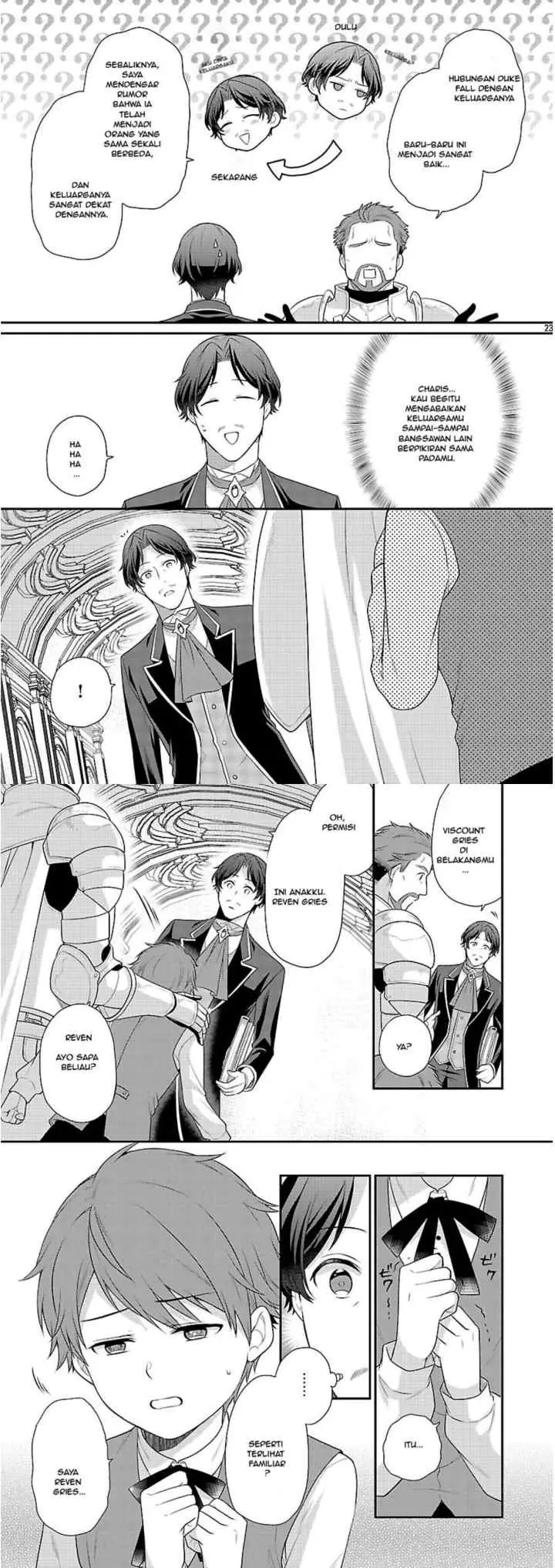 Akuyaku Reijou no Chichioya ni Tensei shitanode, Tsuma hingga Musume wo Dekiai shimasu chapter 6 halaman 13