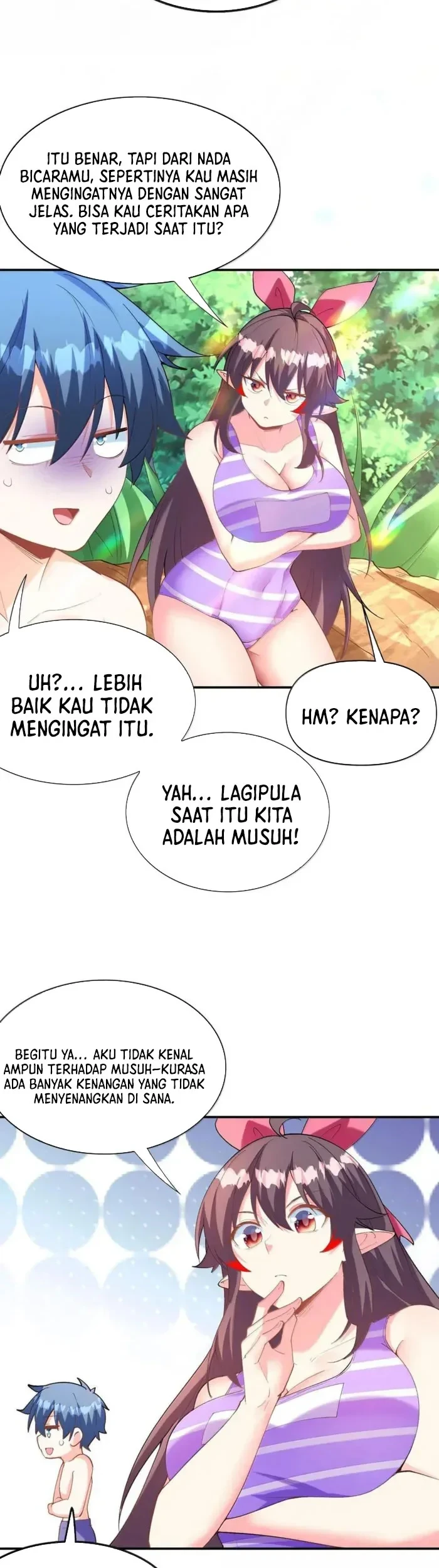 My Harem Is Entirely Female Demon Villains chapter 172 halaman 8