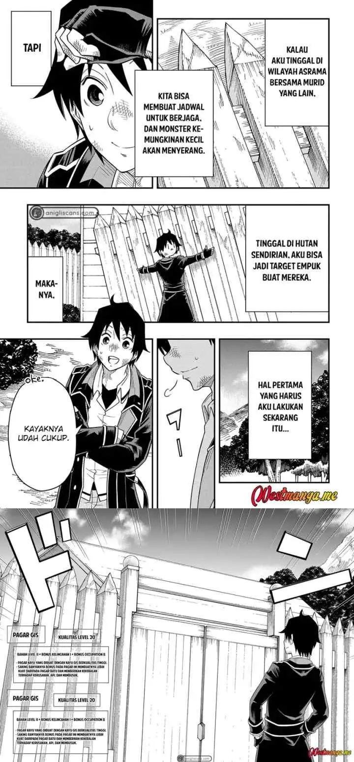 Kiyoubinbou, Jou wo Tateru - Kaitaku Gakuen no Rettousei na no ni, Joukyuu-shoku no Skill to Mahou ga Subete Tsukaemasu chapter 10 halaman 6