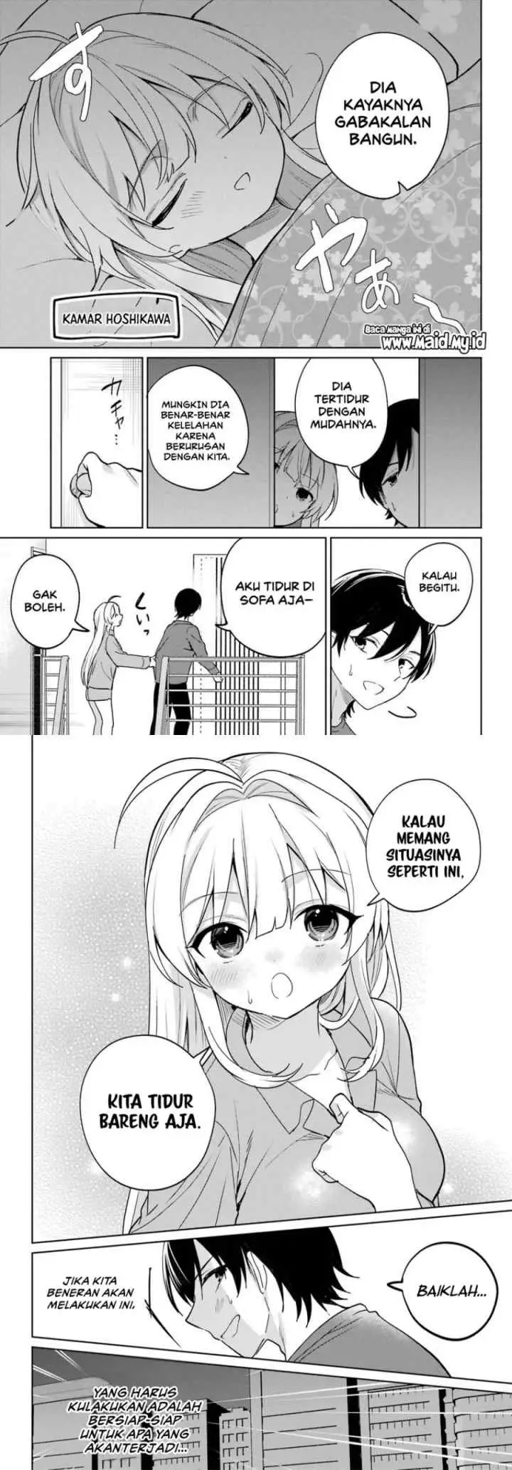Remote Jugyou ni Nattara Class 1 no Bishoujo to Doukyo Suru Koto ni Natta chapter 19 halaman 5