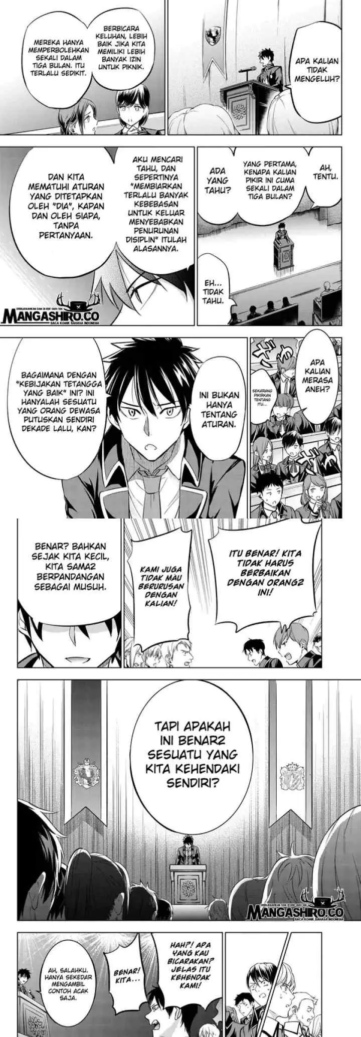 Kishuku Gakkou no Juliet chapter 81 halaman 9
