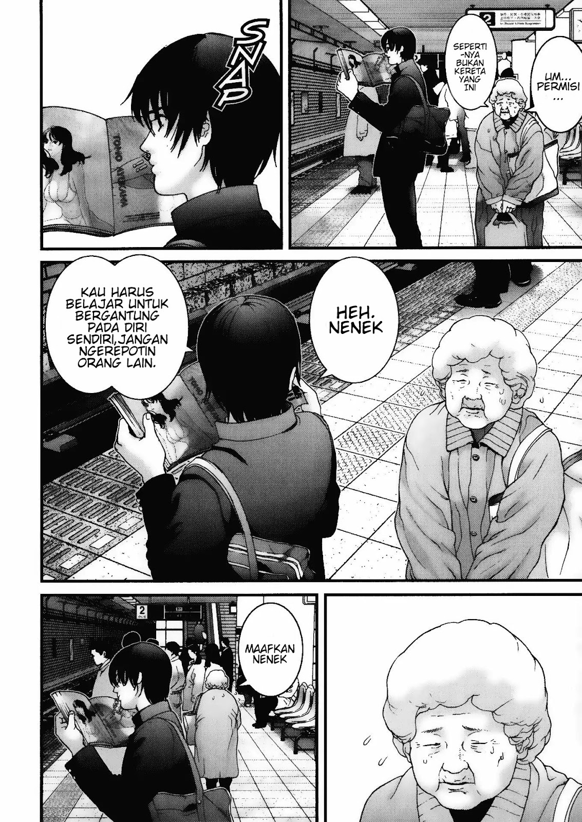 Gantz chapter 1 halaman 6