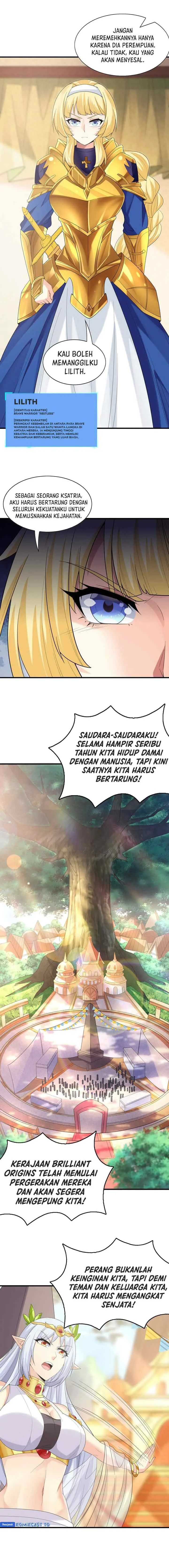 My Harem Is Entirely Female Demon Villains chapter 87 halaman 5