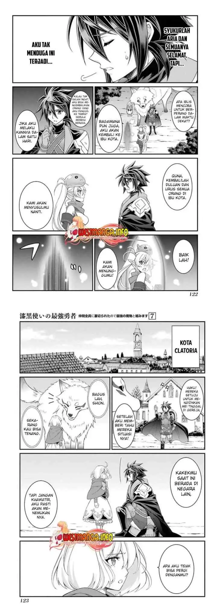 Shikkoku Tsukai no Saikyo Yusha Nakama Zen'in ni Uragira Retanode Saikyo no Mamono chapter 35 halaman 14