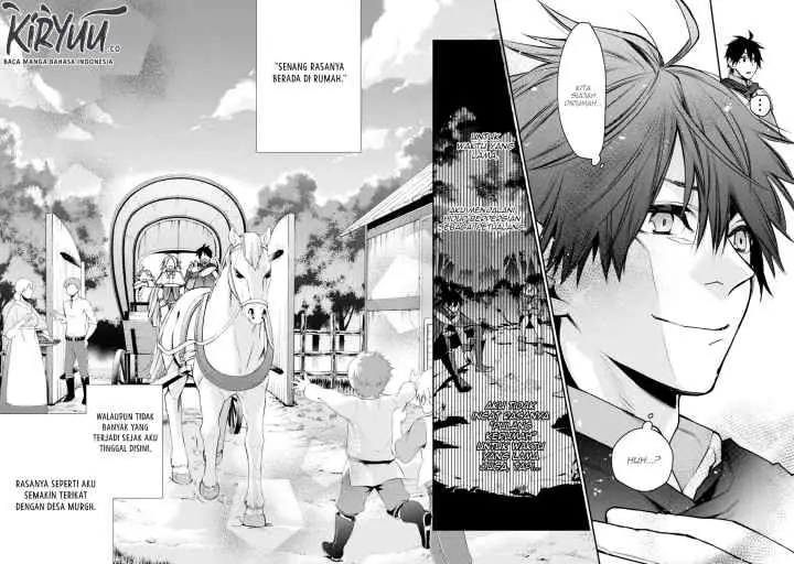 Saikyou no Madoshi. Hisa ni Ya wo Ukete Shimatta no de Inaka no Eihei ni Naru chapter 9.3 halaman 9
