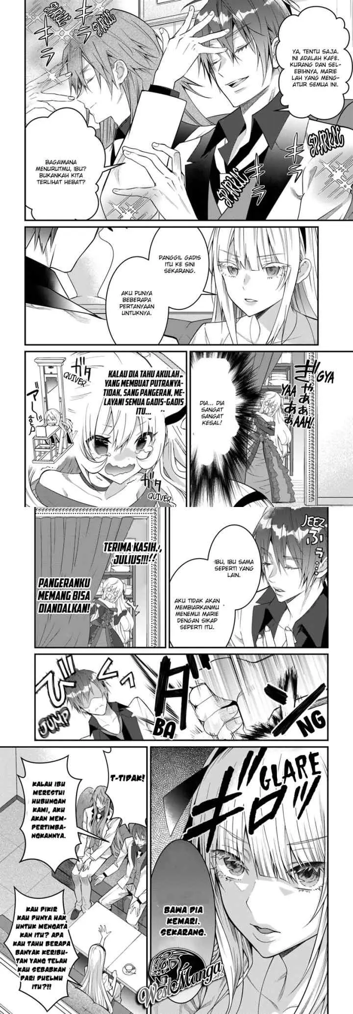 Otome Game Sekai wa Mob ni Kibishii Sekai Desu chapter 17 halaman 16