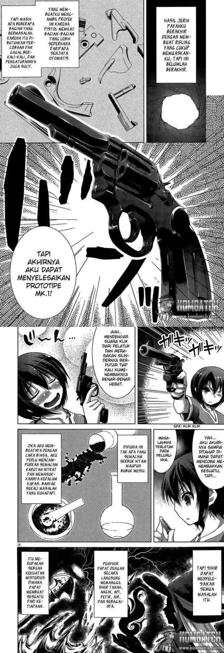 Gunota ga Mahou Sekai ni Tensei Shitara, Gendai Heiki de Guntai Harem o Tsukucchaimashita!? chapter 4 halaman 8