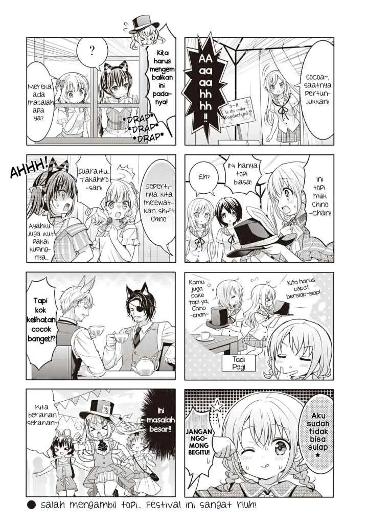 Gochuumon wa Usagi Desu ka? chapter 154 halaman 8