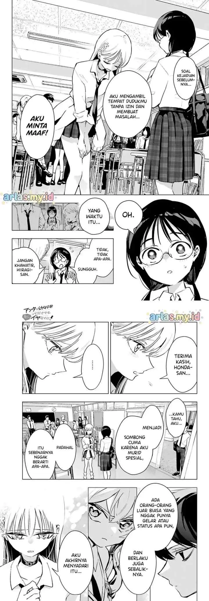Anta to Osananajimitte dake demo Iyananoni! ~Zekkou kara Hajimaru S-kyuu Bishoujo to no Gakuen Nariagari Seikatsu~ chapter 10 halaman 4