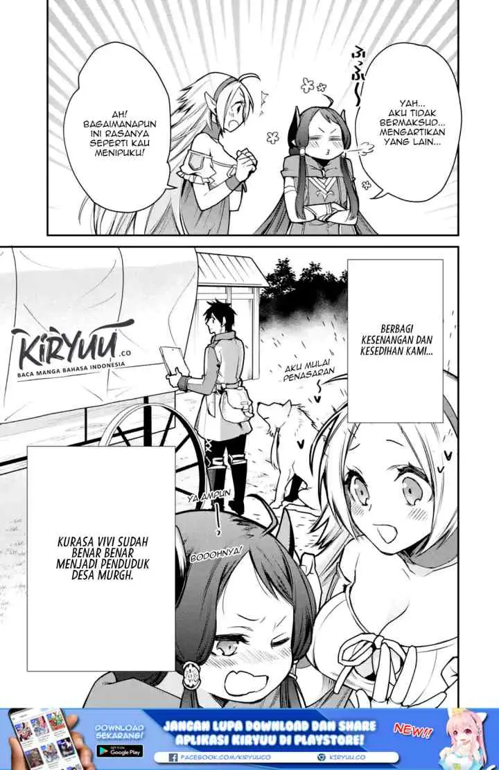 Saikyou no Madoshi. Hisa ni Ya wo Ukete Shimatta no de Inaka no Eihei ni Naru chapter 7.3 halaman 15