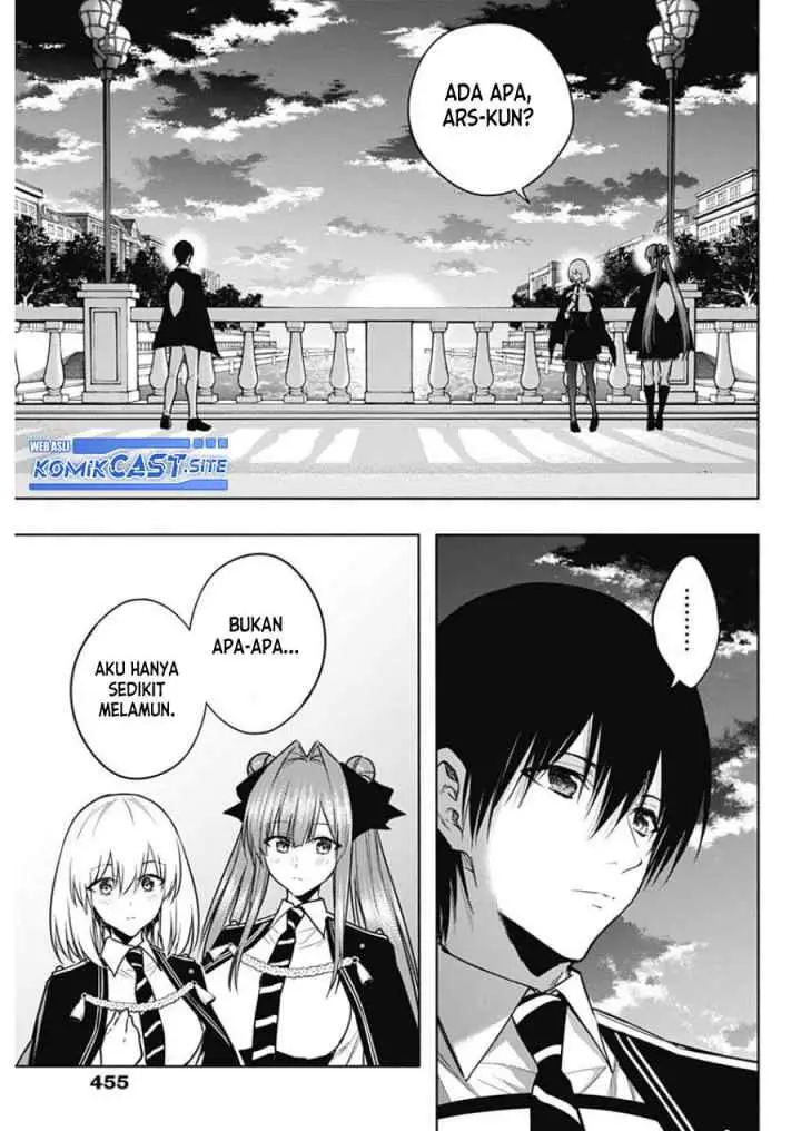 Ouritsu Mahou Gakuen no Saika Sei: Slum Agari no Saikyou Mahoushi, Kizoku darake no Gakuen de Musou suru chapter 85 halaman 7