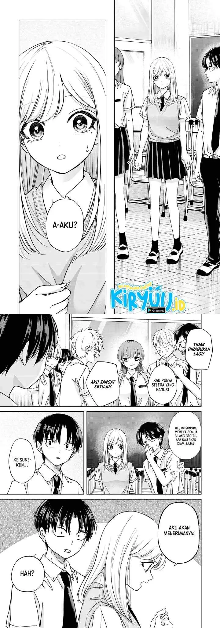 Kusunoki-san wa Koukou Debut ni Shippai shite Iru chapter 32 halaman 5
