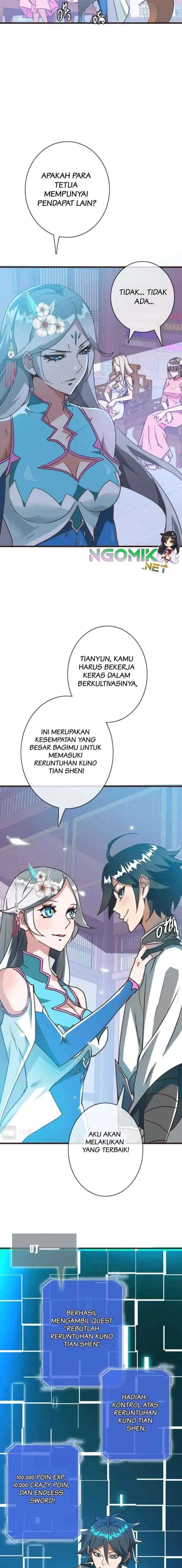 Crazy Leveling System chapter 8 halaman 7