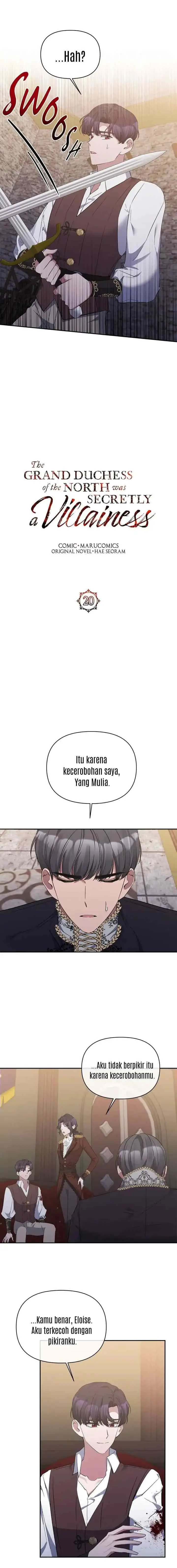 The Grand Duchess of the North Was Secretly a Villainess chapter 20 halaman 8