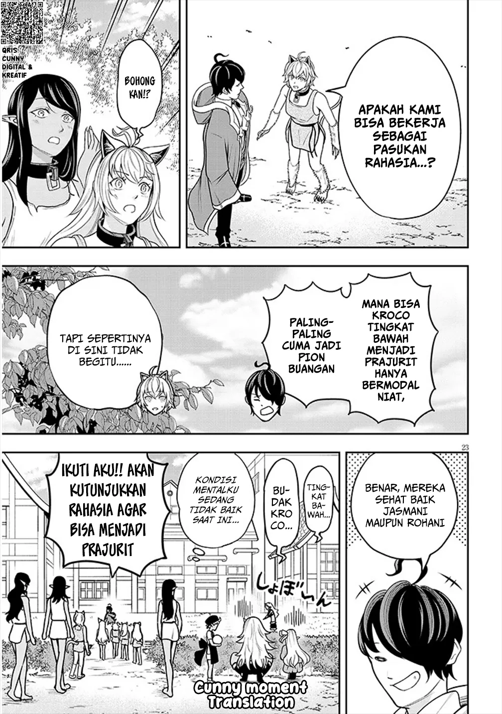 Eiyuu Onna Kishi ni Yuunou to Bareta Ore no Bijin Harem Kishidan: Gaikaku Hikume no Kijutsu Kishidan chapter 3 halaman 25