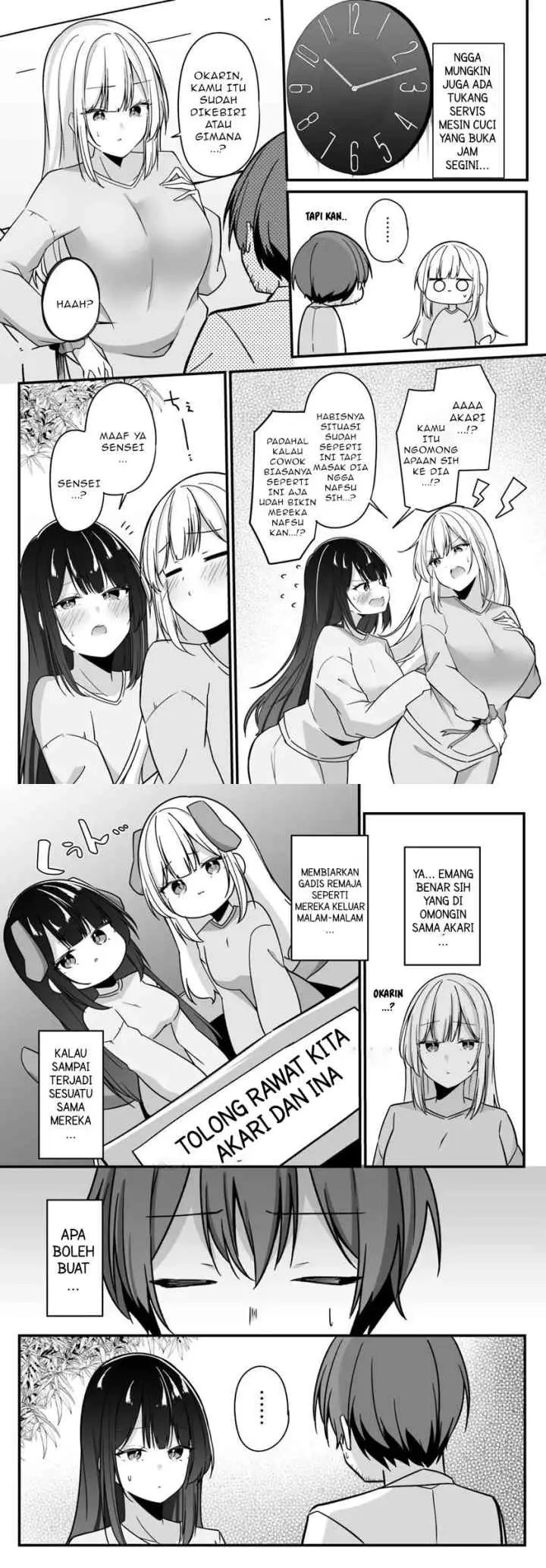 Madogiwa henshuu to baka ni sareta ore ga, futago JK to doukyo suru koto ni natta chapter 1 halaman 15