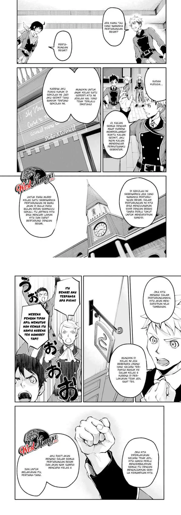 Saisoku Musou No B-Kyuu Mahou Tsukai: Ippatsu Utareru Mae Ni Senpatsu Uchikaesu! chapter 5.1 halaman 7