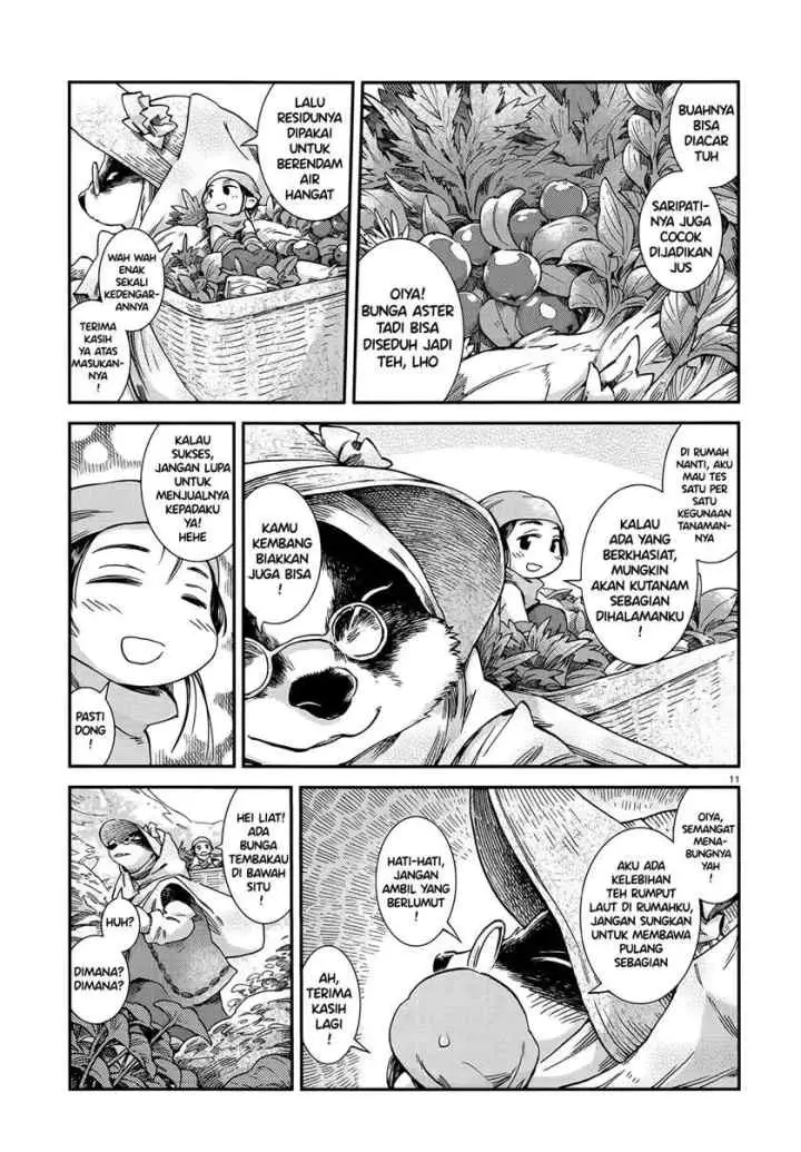 Hakumei to Mikochi chapter 55 halaman 11