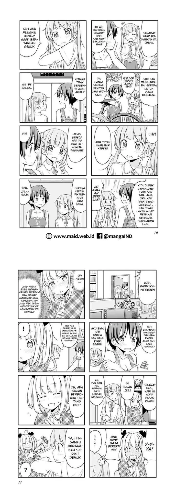 New Game! chapter 13 halaman 8