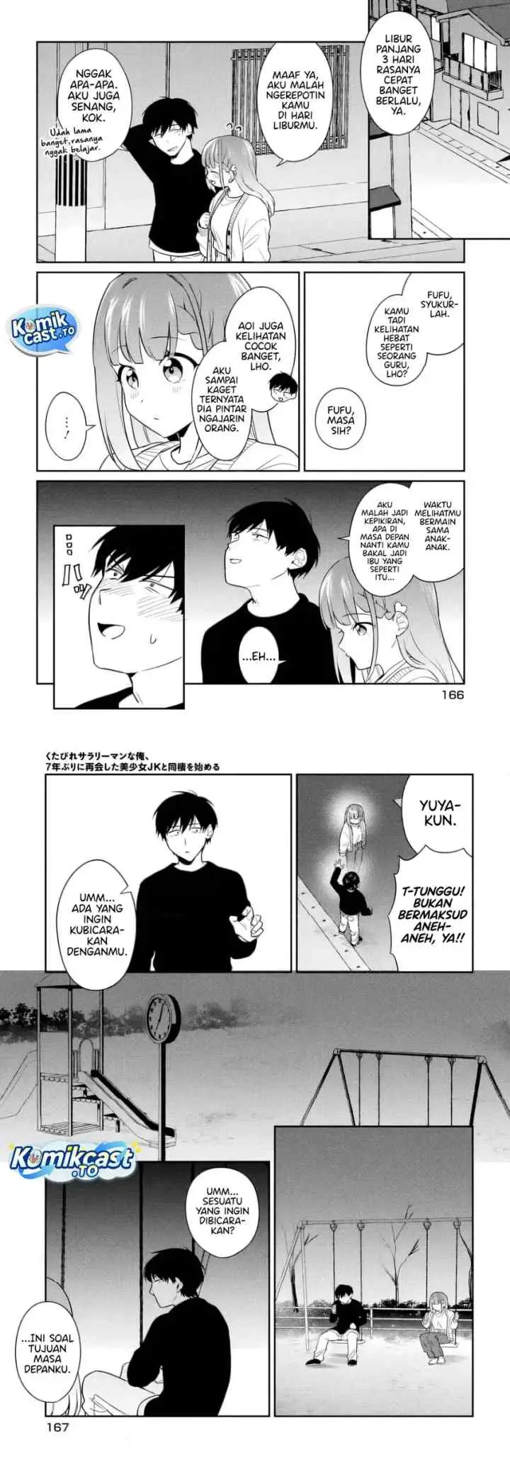 Kutabire Salarymen no Ore, 7nenburi ni Saikai shita Bishoujo JK to Dosei wo Hajimaru chapter 26 halaman 10